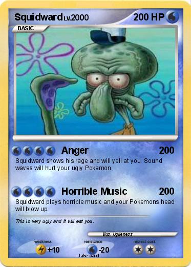 Pokemon Squidward