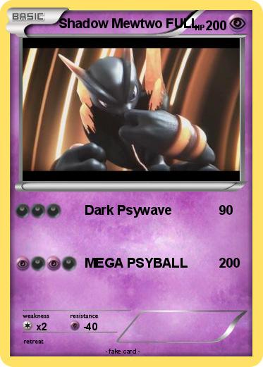 Pokemon Shadow Mewtwo FULL