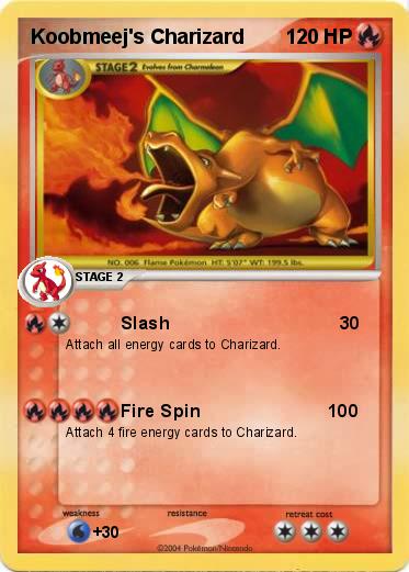 Pokemon Koobmeej's Charizard 