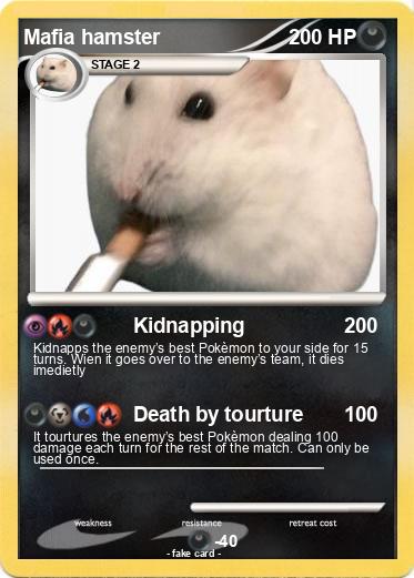 Pokemon Mafia hamster