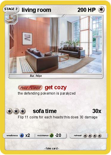 Pokemon living room
