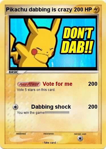 Pokemon Pikachu dabbing is crazy