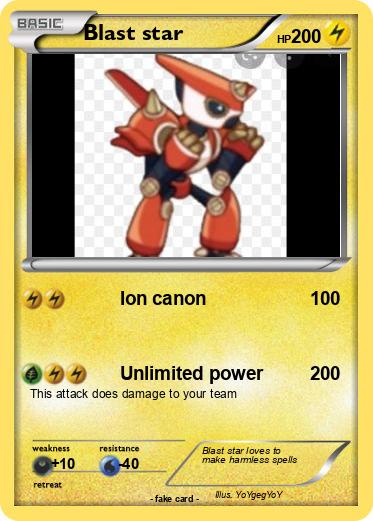 Pokemon Blast star