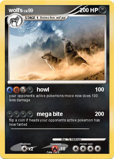 Pokemon wolfs