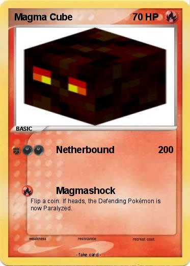 Pokemon Magma Cube