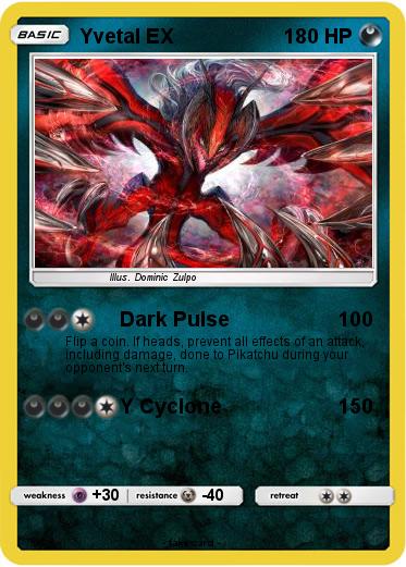 Pokemon Yvetal EX