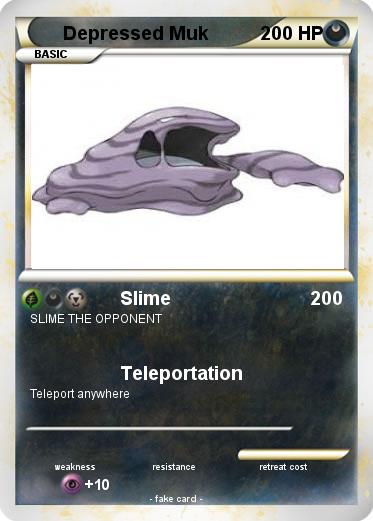 Pokemon Depressed Muk