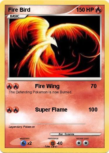Pokemon Fire Bird