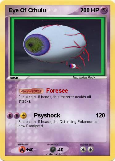 Pokemon Eye Of Cthulu