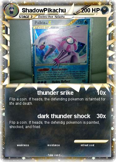 Pokemon ShadowPikachu