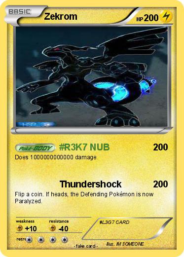 Pokemon Zekrom