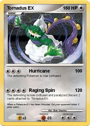 Pokemon Tornadus EX