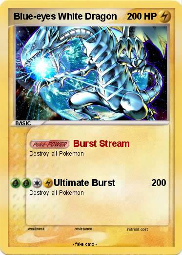 Pokemon Blue-eyes White Dragon