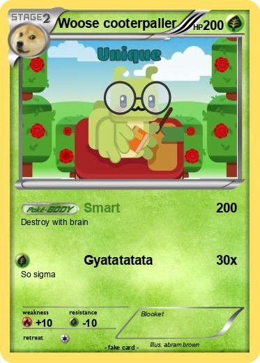 Pokemon Woose cooterpaller