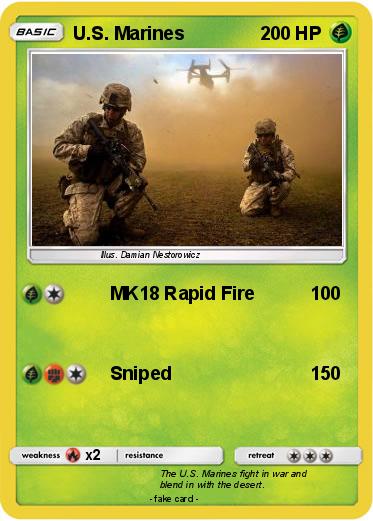 Pokemon U.S. Marines