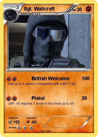 Pokemon Sgt. Wallcroft