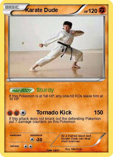 Pokemon Karate Dude