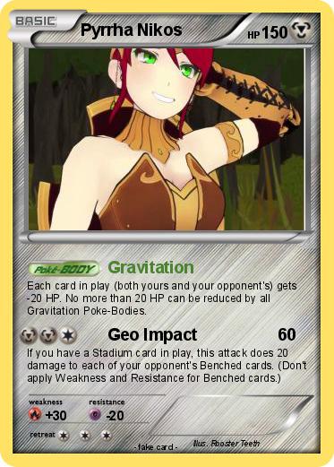 Pokemon Pyrrha Nikos