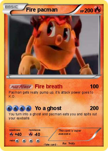 Pokemon Fire pacman