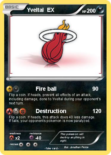 Pokemon Yveltal  EX