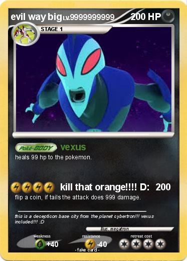 Pokemon evil way big