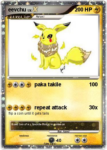 Pokemon eevchu
