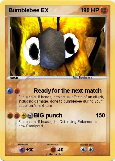 Pokemon Bumblebee EX