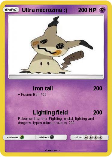 Pokemon Ultra necrozma :)