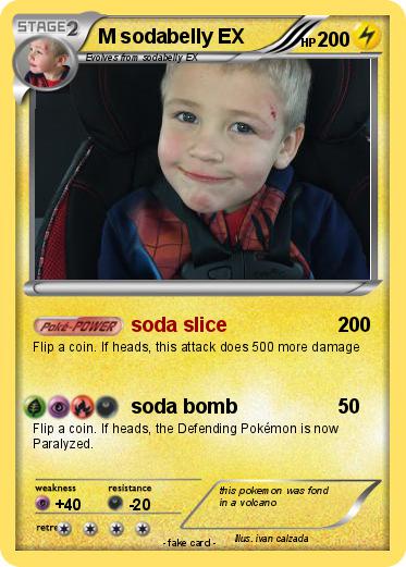 Pokemon M sodabelly EX