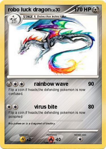Pokemon robo luck dragon