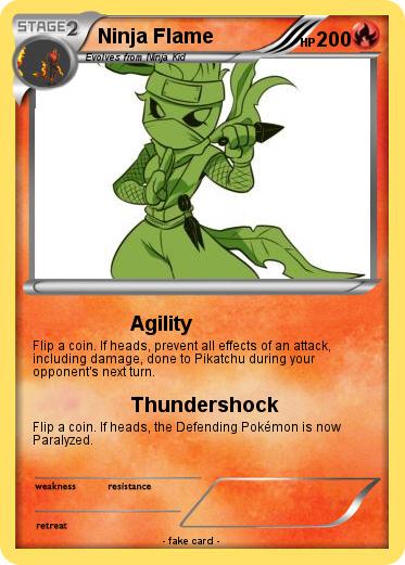 Pokemon Ninja Flame
