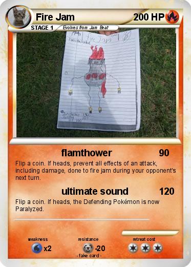 Pokemon Fire Jam