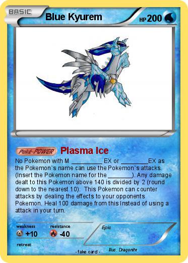 Pokemon Blue Kyurem