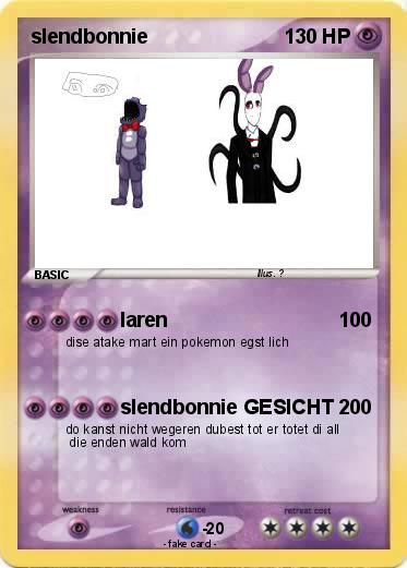 Pokemon slendbonnie