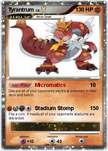Pokemon Tyrantrum