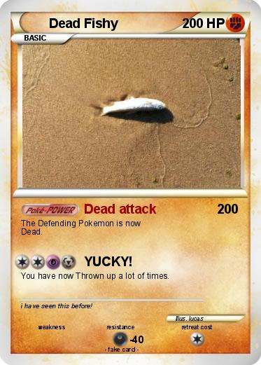 Pokemon Dead Fishy