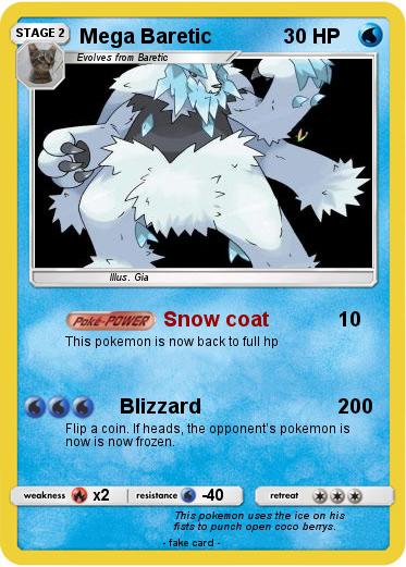 Pokemon Mega Baretic