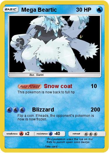 Pokemon Mega Beartic