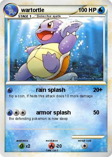 Pokemon wartortle