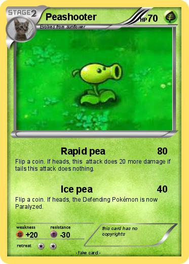 Pokemon Peashooter