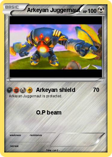 Pokemon Arkeyan Juggernaut