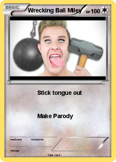Pokemon Wrecking Ball Miley