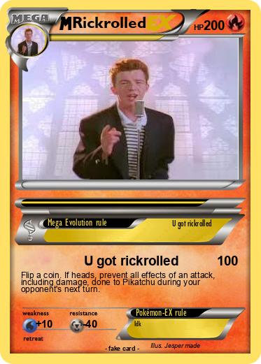 Pokemon Rickrolled