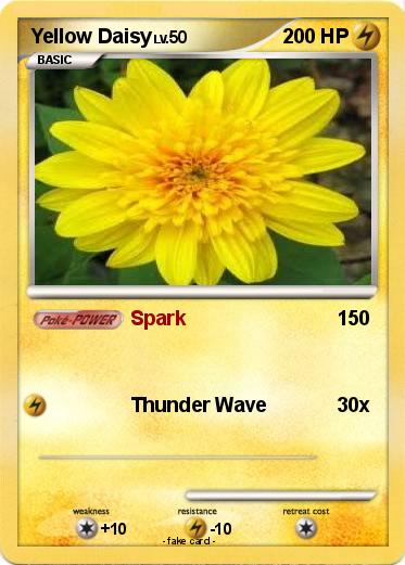 Pokemon Yellow Daisy