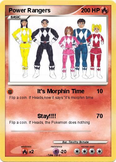 Pokemon Power Rangers