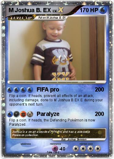 Pokemon M Joshua B. EX
