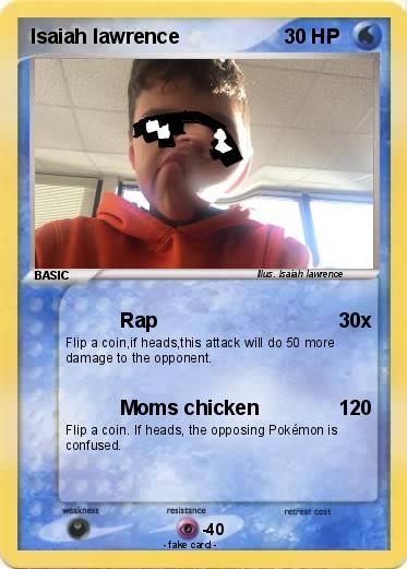 Pokemon Isaiah lawrence