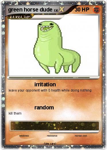 Pokemon green horse dude