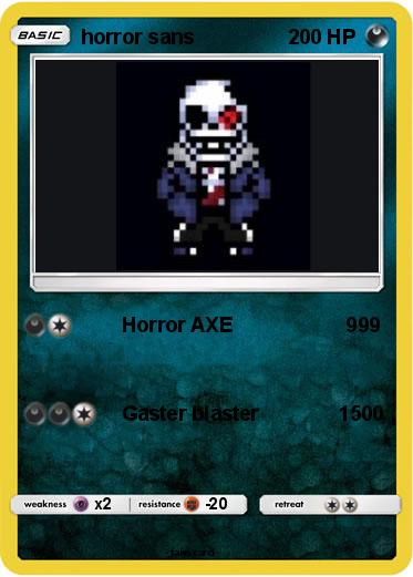 Pokemon horror sans