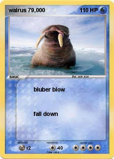 Pokemon walrus 79,000